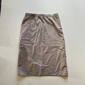 Marni mauve cotton pencil skirt
